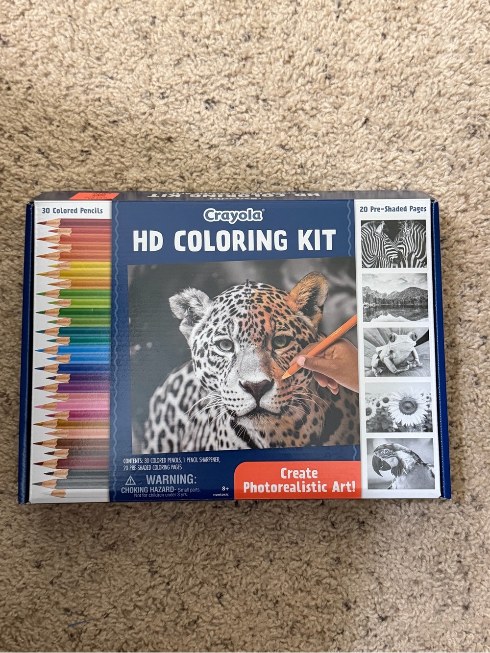 New Crayola HD Coloring Kit